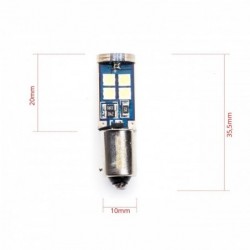 H6W LED bulbs (12 x SMD 3030) 6000K CANBUS