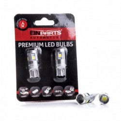 W5W LED ĹžĂĄrovky (5 x PHILIPS SMD 3030) 6000K CANBUS