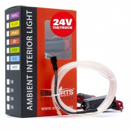 LED svetlovodnĂ˝ pĂĄsik 2m (bĂ­ely) 24V