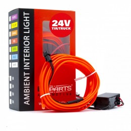 LED ambient interior light 3m (red) 24V