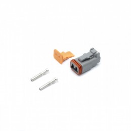 LED High Beam connector 2 PIN (female)