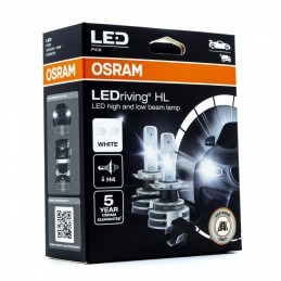 H4 LED ĹžĂĄrovky OSRAM LEDriving 6000K 12/24V