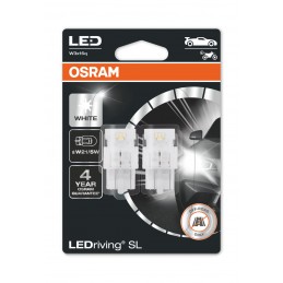 W21/5W LED ĹžĂĄrovky OSRAM LEDriving 6000K 12V