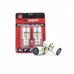 P21/5W LED Ĺžiarovky (54 x SMD 2016) 6000K CANBUS