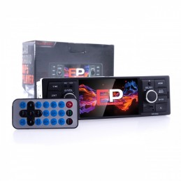 AutorĂĄdio Premium 1-DIN 4.1" USB MicroSD